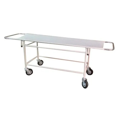 White Patient Stretcher Trolley