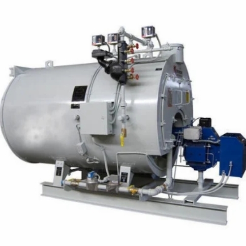 Oil Fired Steam Boiler - Color: Grey