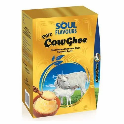 Cow Ghee Packaging Box