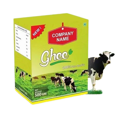 Cow Ghee Packaging Box