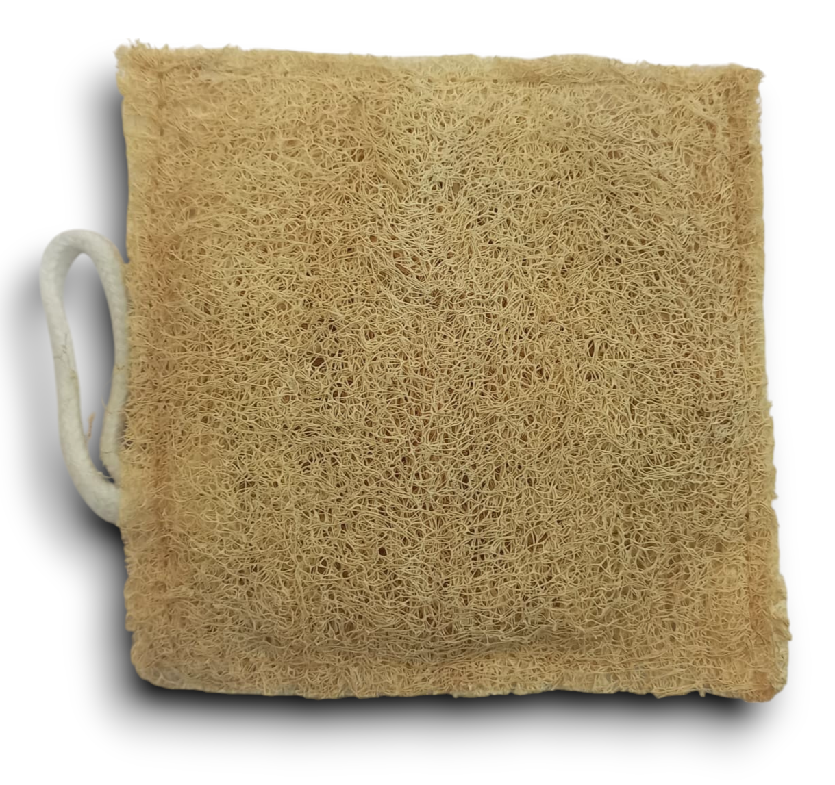 Natural Loofah Square Shape - Surface Finish: Pickling