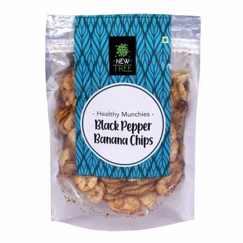 New Tree Healthy Munchies Black Pepper Banana Chips