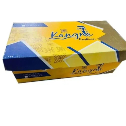 Printed Ladies Shoe Corrugated Box