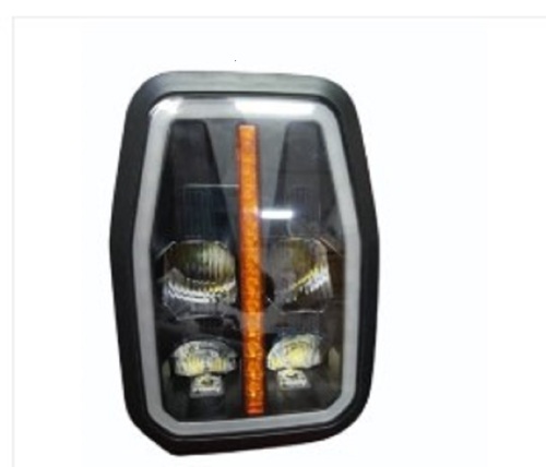 Volvo Bus Tail Lamp - Polycarbonate, 150x200 Mm, Black | Easy Install, Crystal Clear, Crack Resistant, Bright Light