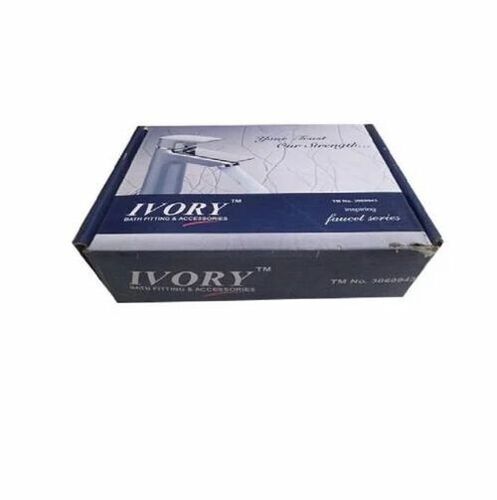 Water Taps Packaging Box - Paper, Rectangular, Multi Color Design | Die Cut Style, Flexo Printing, Weight Holding Capacity < 5 Kg
