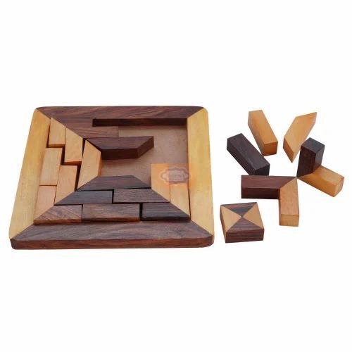 Wooden Jigsaw Puzzle Game