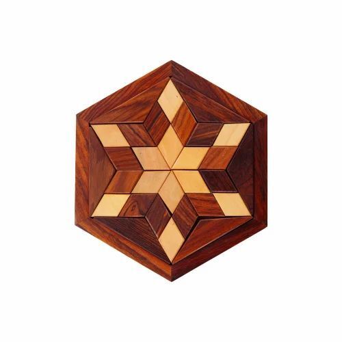 Wooden Tangram Puzzle Game