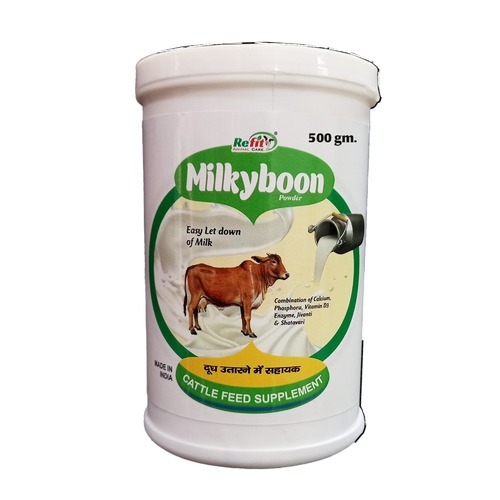 Cattle Feed Supplement - 500 Gram Jar A Grade Quality Good Natural Efficacy Suitable For Promoting Healthy Cattle Nutrition 12 Months Shelf Life