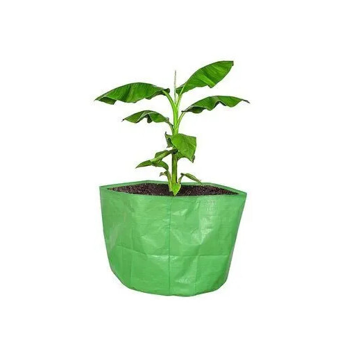 Green HDPE Grow Bags 12x12 Inches