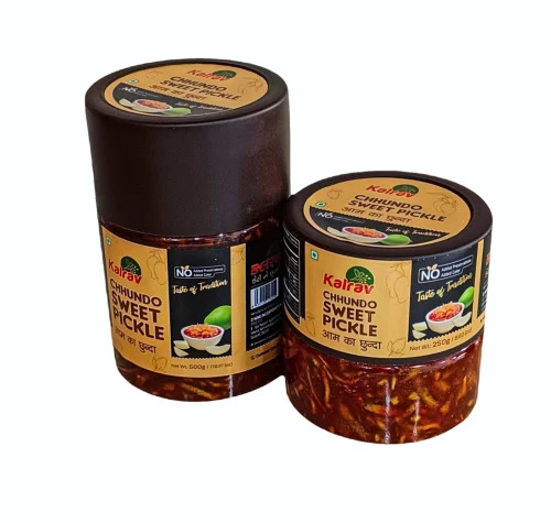 Kalrav Sweet Chhundo Pickle 500Gm Mango Pickle - Feature: Tasty