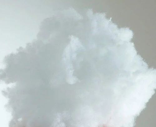 White Polyester Carded Fiber For Filling