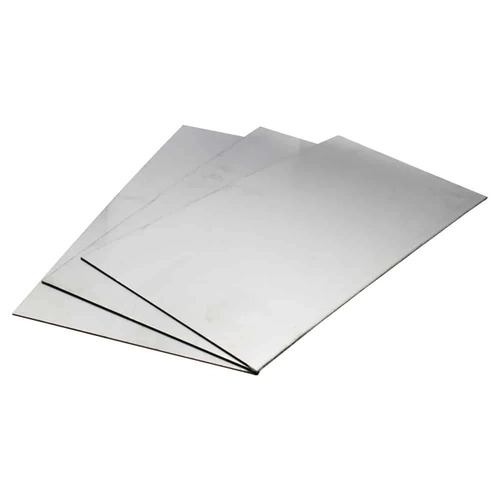 410 Stainless Steel Sheet - Color: Silver
