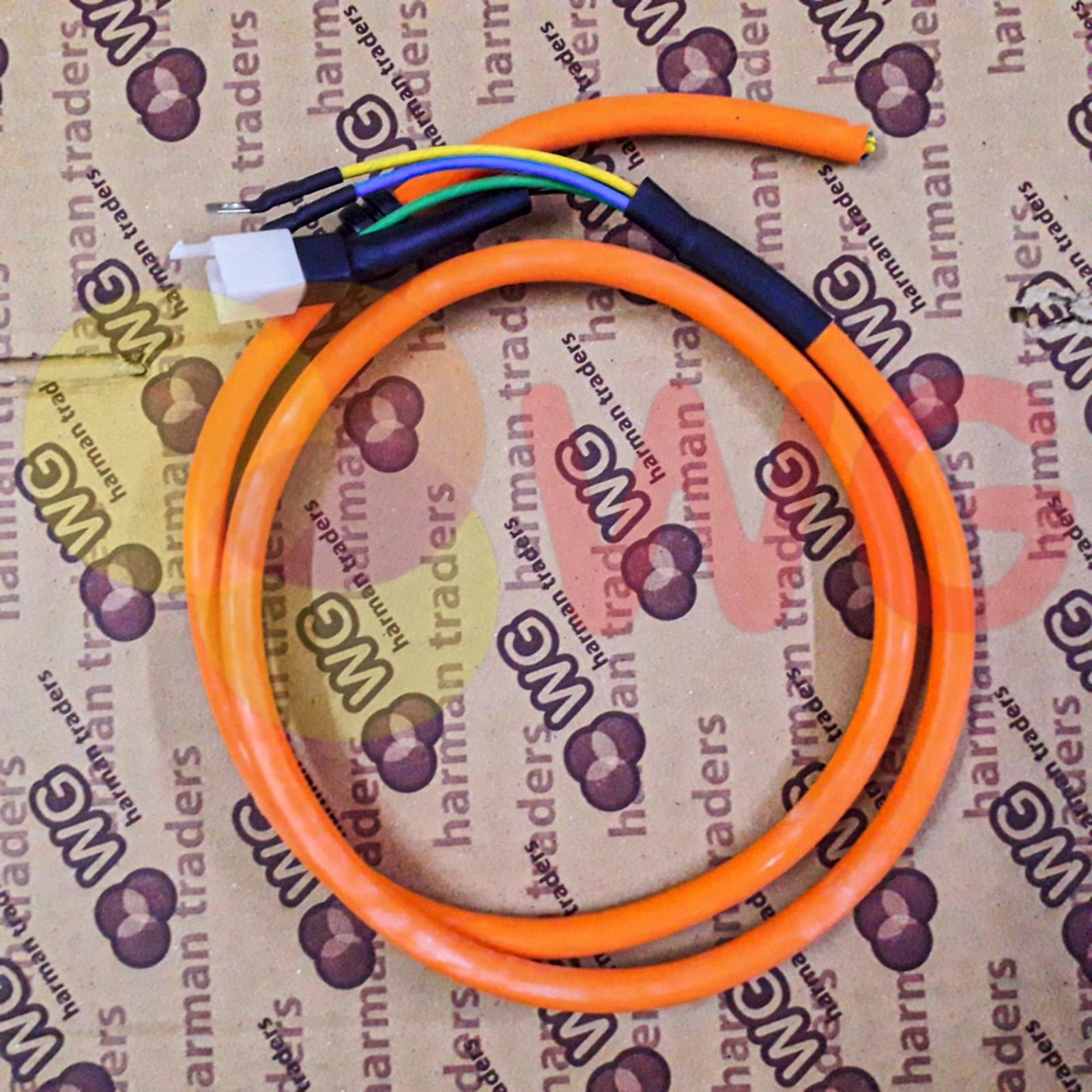52 Inch E-Rickshaw W-Sensor Motor Wire - Color: Black