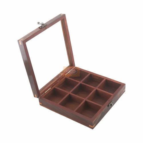 Fancy Wooden Spice Box
