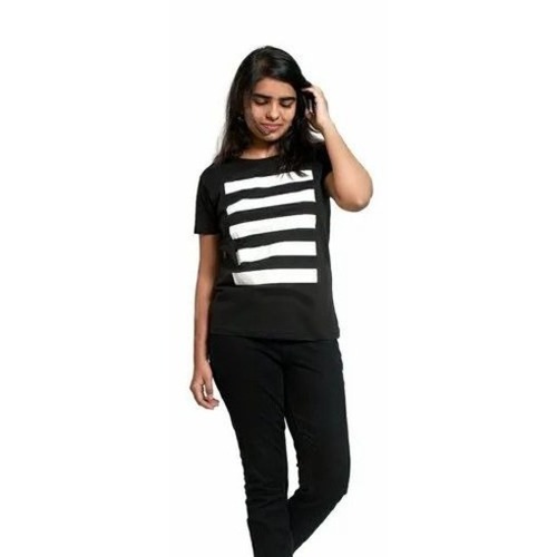 Ladies Striped T Shirt