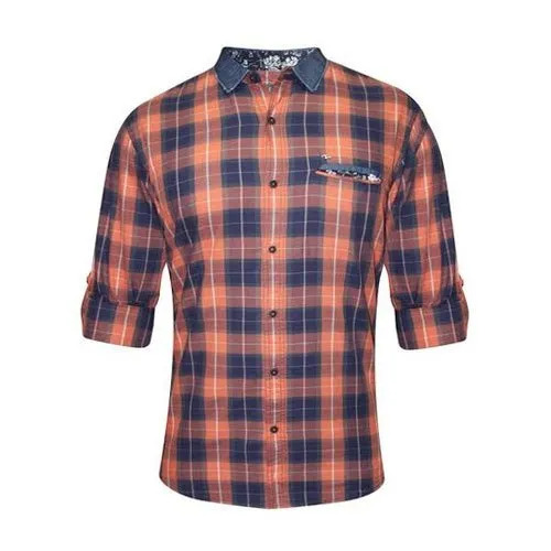 Mens Check Shirts - Chest Size: .