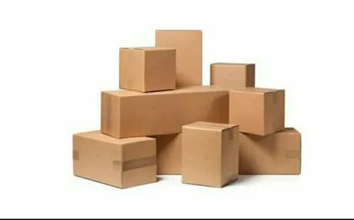 सादा भूरा वर्गाकार पैकेजिंग बॉक्स