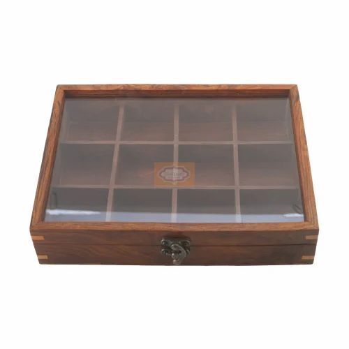 Plain Wooden Spice Box