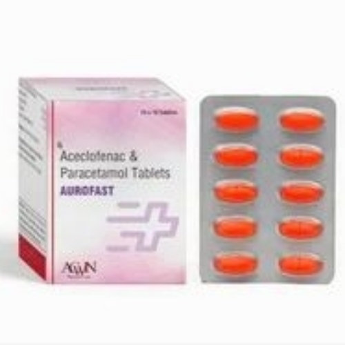 Aceclofenac And Paracetamol Tablet