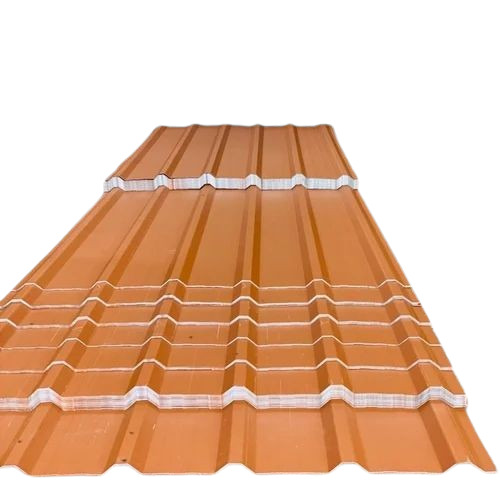 Orange Mild Steel Roofing Sheet