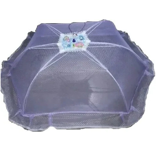 Plain Polyester 6 Sticks Baby Mosquito Net