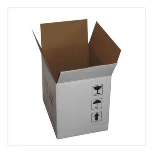 Printed Mono Cartons - Color: White