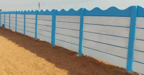 Rcc Compound Boundary Wall - Shape: Rectangle
