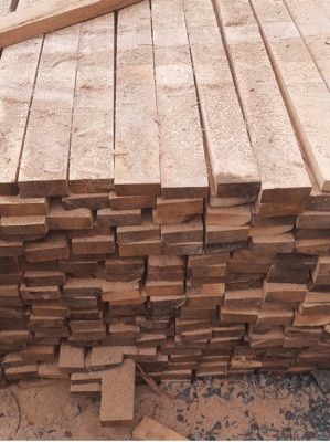 Silver Wood Runner - Size: 3*2