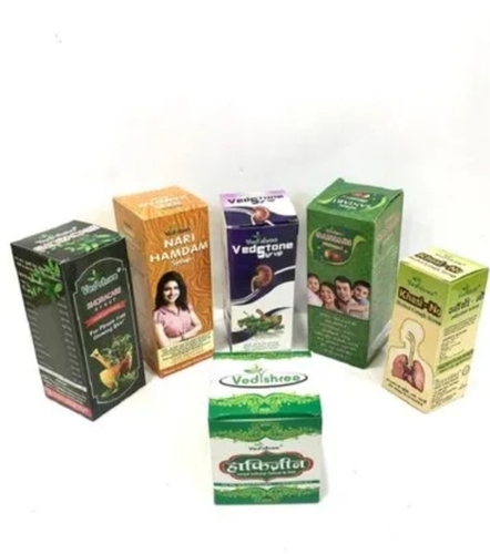 Syrup Printed Packaging Box