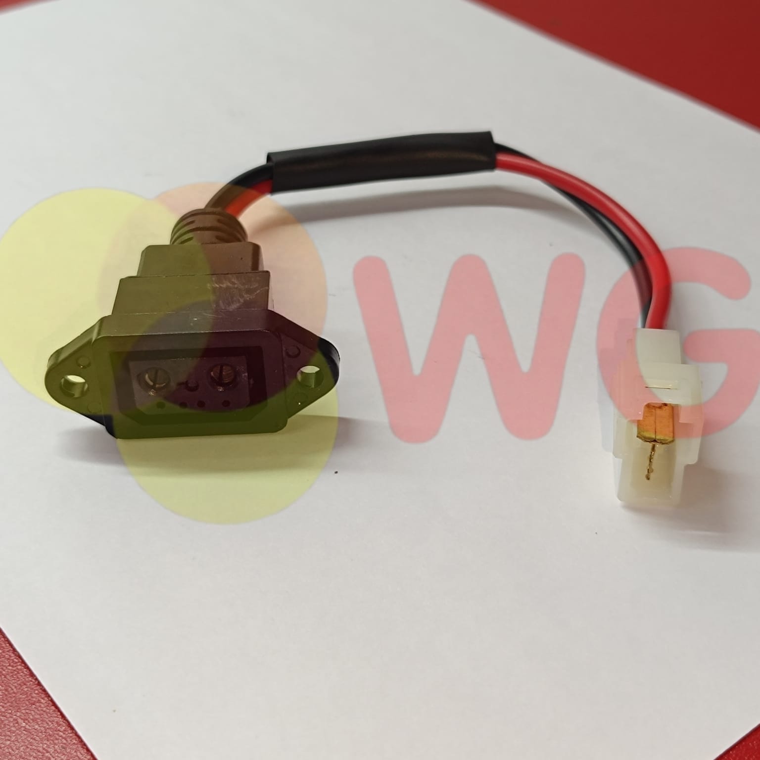 W/Wire-2 E-Scooty Charging Socket - Application: Battery