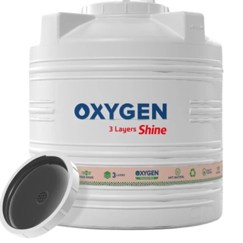 3 Layer White Antibacterial Water Tank
