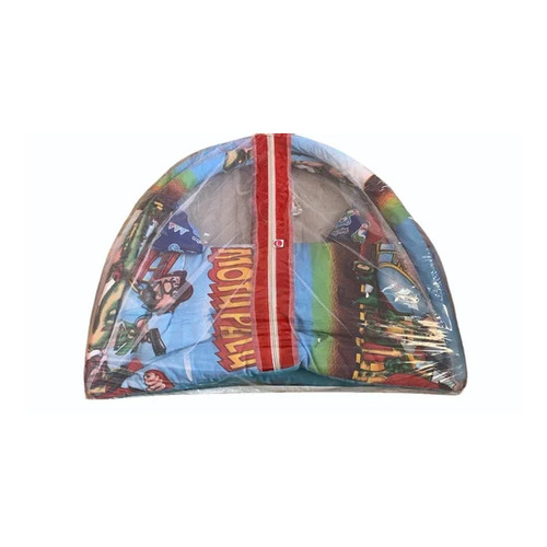 Baby Cartoon Print Mosquito Net Bed
