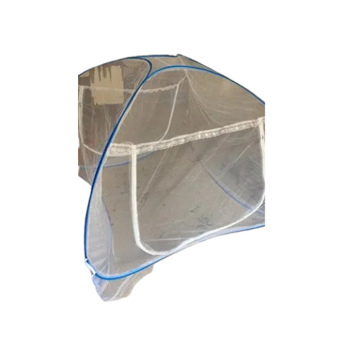 Baby Mosquito Net - Polyester White Foldable Umbrella Shape | Washable For 0-24 Months Home Use