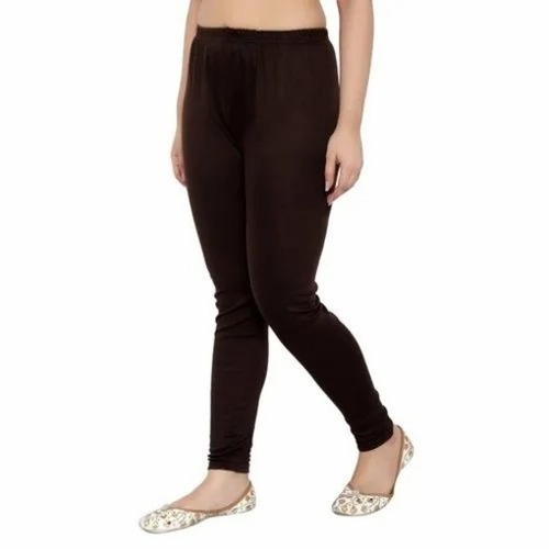 Brown Polyester Legging
