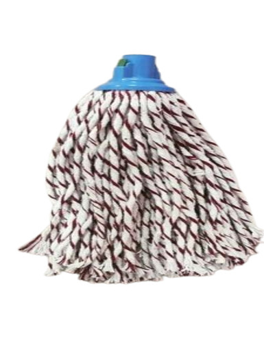 Cotton Cleaning Mop Refill - Cotton, White and Grey | Durable, Easy Fitted, Easy to Clean