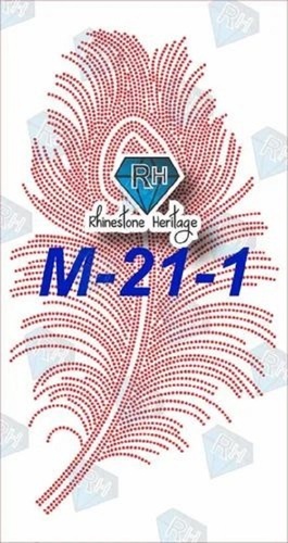 Hotfix Rhinestone Border Sticker Sheet