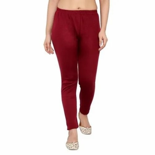 Red Polyester Legging