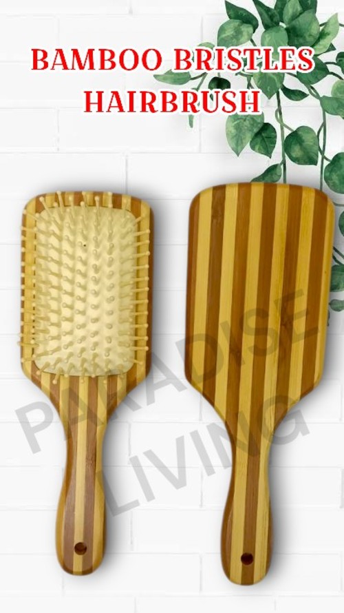 Solid Large Bamboo Hair Brush
