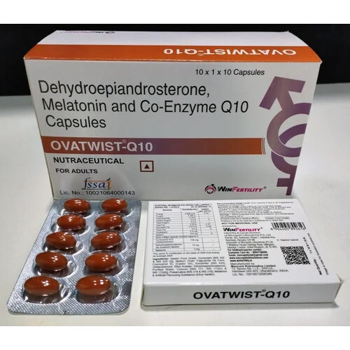 Dehydroepiandrosterone Melatorin And Co-enzyme Q10 Capsules