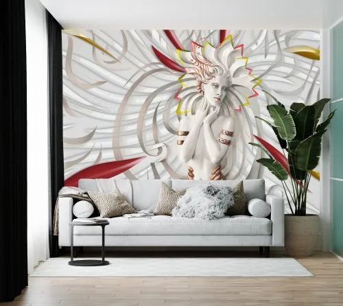 Designer Wallpaper - Material: .