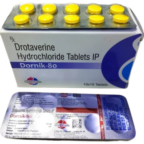 Drotaverine 80mg Tablets