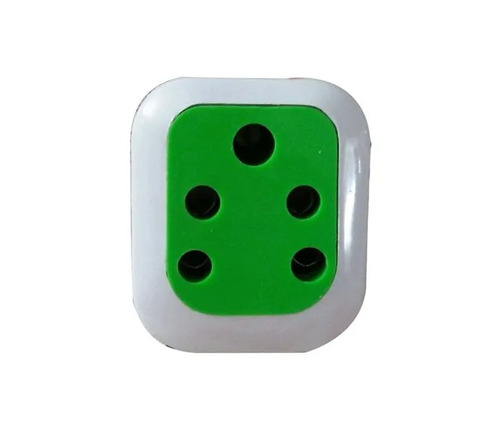 Electrical Green 5 Pin Plug Socket