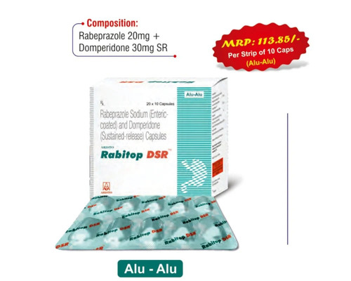 Rabitop DSR Rabeprazole Domperidone Capsules