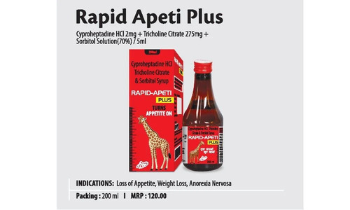 Rapid Apeti Plus Syrup 200 ml