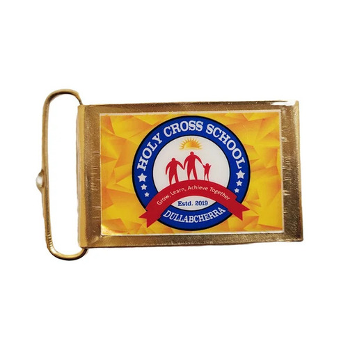 Rectangular School Metal Buckles