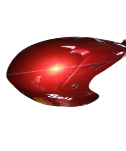 Red Open Face Bike Helmet