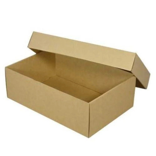 Shoes Corrugated Boxes - Kraft Paper, Brown | Durable, Eco Friendly, Paper Carton Boxes for Packaging