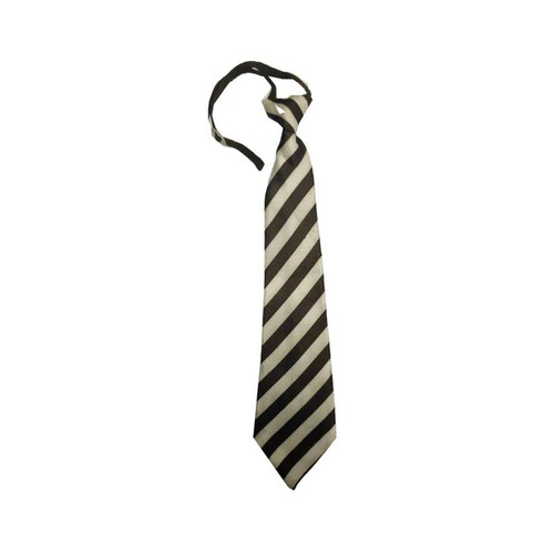 Stripped Polyester School Tie