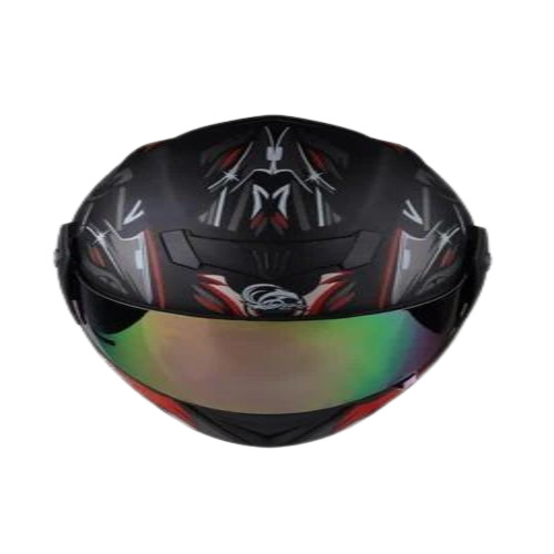 Black Full Face Bike Helmet