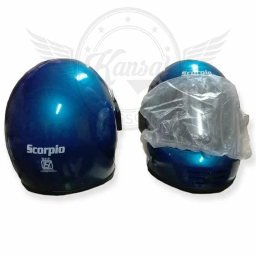Blue Full Face Bike Helmets